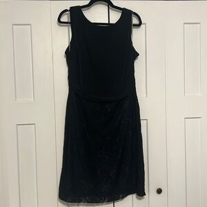 American Living. Lack breading with lace skirt and low swoop back size 16